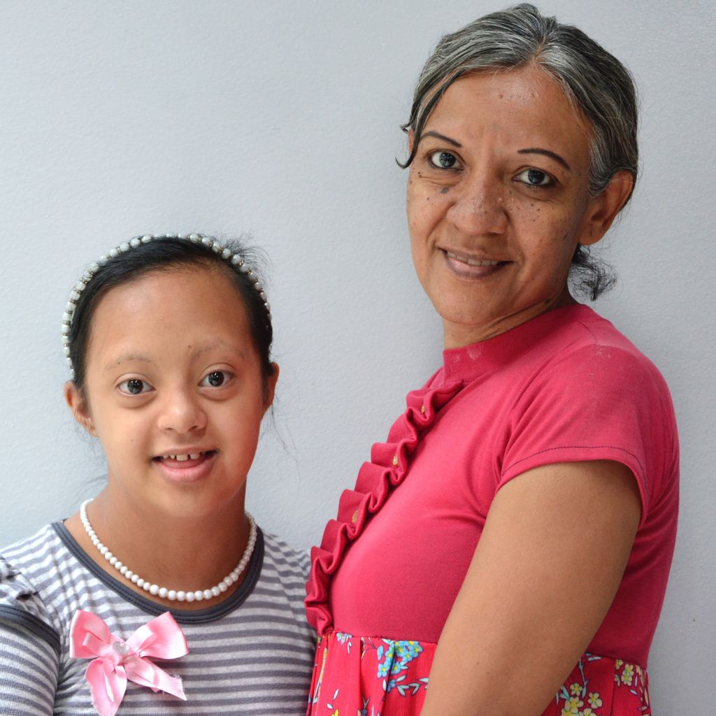 Mamá con su hija