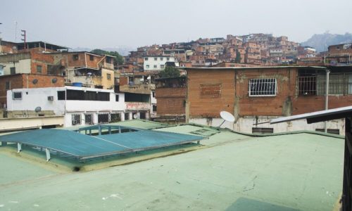 vista de casas de ladrillos